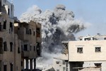 Cảnh tàn khốc đáng sợ vì bom đạn ở Raqqa trong cuộc chiến chống IS