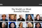 10 người phụ nữ quyền lực nhất thế giới theo tạp chí Forbes