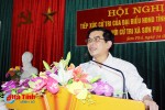 Sớm giải quyết dứt điểm địa giới Hương Sơn với huyện miền núi Nghệ An