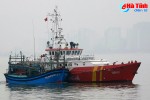 Cứu thành công 7 thuyền viên gặp nạn trên vùng biển Hà Tĩnh