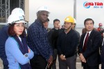 Giám đốc Ngân hàng Thế giới tại Việt Nam thăm Vũng Áng và một số công trình ở Hà Tĩnh