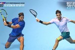 Kỷ lục ATP 2017 không thoát khỏi tay Nadal và Federer