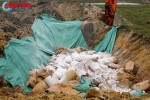 Tiến hành tiêu hủy gần 40 tấn hải sản khô ở TX Kỳ Anh