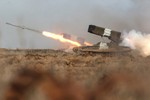Bằng chứng đầu tiên về vũ khí áp nhiệt TOS-1A của Nga tại Syria