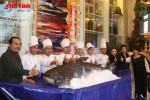Cá tra dầu “khủng”, nặng 156kg xuất hiện ở Hà Tĩnh