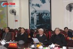 TP Hà Tĩnh gặp mặt cán bộ lãnh đạo tỉnh, thành phố các thời kỳ