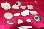 Phát hiện nhiều gốm sứ, tiền đồng cổ tại di tích đền Huyện
