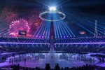 Xem lại ảnh lễ khai mạc đầy màu sắc của Olympic Pyeongchang 2018
