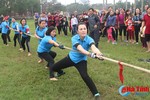 Các địa phương Hà Tĩnh sôi nổi thi đấu thể thao mừng Xuân mới