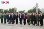 Trưởng ban Dân vận Trung ương dâng hương tưởng niệm các cố Tổng Bí thư Trần Phú, Hà Huy Tập