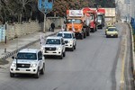 Chuyến hàng nhân đạo đầu tiên tiếp cận “điểm nóng” Afrin ở Syria
