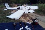 Rơi máy bay tại Thái Lan, 2 người thiệt mạng, 2 người thương nặng