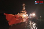 Giải cứu 8 ngư dân trên tàu cá gặp nạn ở vùng biển Hà Tĩnh