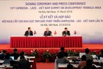 Thủ tướng 3 nước Việt Nam - Lào - Campuchia chủ trì họp báo quốc tế