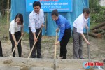 Huyện đoàn Nghi Xuân khởi công xây nhà tình nghĩa cho hộ nghèo