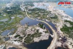 Flycam: Cảnh hoang tàn vùng mỏ sắt Thạch Khê - Hà Tĩnh
