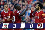 Liverpool 3-0 Bournemouth: Salah không ngừng "nổ súng"
