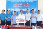 LĐLĐ Hà Tĩnh hỗ trợ xã Kỳ Phú xây dựng nông thôn mới