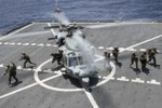 Ảnh: Trực thăng Thủy quân Lục chiến Mỹ tham gia diễn tập chiến đấu