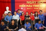 Hơn 500 cán bộ, đoàn viên TP Hà Tĩnh tham gia hiến máu tình nguyện
