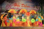 Rực rỡ sắc màu Hội diễn nghệ thuật quần chúng huyện Vũ Quang