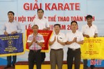 T.P Hà Tĩnh nhất toàn đoàn giải Karate toàn tỉnh năm 2018