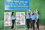 Truyền thông pháp luật cho hơn 200 công nhân Công ty CP May Hà Tĩnh
