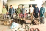 Cảnh sát hình sự Hà Tĩnh hốt gọn đường dây "cẩu tặc" chuyên nghiệp