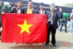 Cùng người hâm mộ Hà Tĩnh "check-in" xứ Bạch Dương xem World Cup
