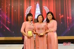 Nhóm phóng viên Báo Hà Tĩnh nhận giải C Giải Báo chí Quốc gia