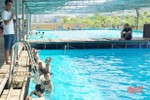 3 lớp dạy bơi miễn phí cho 70 thiếu nhi hoàn cảnh khó khăn ở TX Hồng Lĩnh