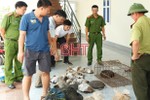 Bắt xe khách chở lượng lớn động vật hoang dã từ Lào vào Hà Tĩnh