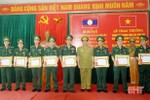 25 cá nhân BĐBP Hà Tĩnh nhận Huân chương Lao động Nhà nước Lào