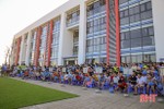 Trường Albert Einstein Hà Tĩnh khai giảng lớp trải nghiệm hè 2018