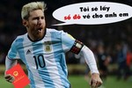 Ảnh chế Messi thảm bại trước Croatia tràn ngập mạng xã hội