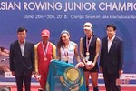 VĐV Hà Tĩnh giành HCB Giải Đua thuyền Rowing Cúp 2 châu Á