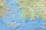 Động đất mạnh 5,5 độ ở miền Nam Hy Lạp