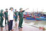 Lực lượng vũ trang Hà Tĩnh chuẩn bị các phương án đối phó bão số 3