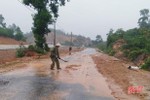 Khẩn trương khắc phục sạt lở trên các tuyến đường tỉnh sau mưa lớn