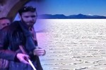 Thầy giáo mù thử thách vượt sa mạc muối lớn nhất thế giới