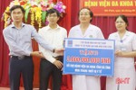 Công ty Lọc hóa dầu Bình Sơn hỗ trợ BVĐK Hà Tĩnh 3 tỷ đồng mua thiết bị