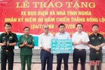 Viettel tặng 5 xe bus điện trị giá 1,4 tỷ cho BQL Khu du tích Ngã ba Đồng Lộc
