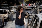 Cảnh tang thương sau thảm họa cháy rừng ở Hy Lạp