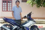 Công an huyện Đức Thọ phá nhanh vụ trộm xe máy