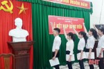 25 học sinh THPT ở Can Lộc được kết nạp Đảng