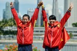 Đội rowing giải cơn khát vàng cho Đoàn Việt Nam tại ASIAD 18