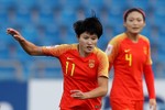 Nữ tiền đạo có biệt danh “Diva 9 bàn thắng” của Trung Quốc