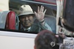 Đoàn Hàn Quốc tới địa điểm tổ chức sự kiện đoàn tụ các gia đình ly tán