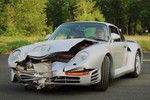 Đống sắt vụn Porsche nát đầu có giá tới nửa triệu đô la