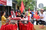 Hà Tĩnh hừng hực khí thế cổ vũ Olympic Việt Nam